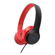 Borofone BO5 Star Sound Wired Headphones with Mic Black/Red