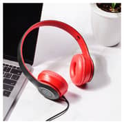 Borofone BO5 Star Sound Wired Headphones with Mic Black/Red