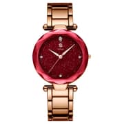 Stylo Rose Gold Alloy Women Watch S9535-RBKR