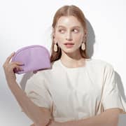 Bags in Bag BDLPARD2 Daily Round Pouch Lavender