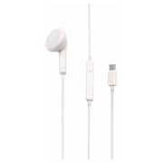 Porodo Mono Earphone with Type-C Connector White