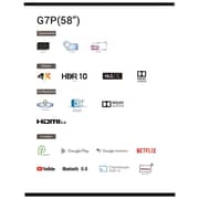 Chang Hong 58G7P 4K UHD Android LED Television 58inch (2020 Model)
