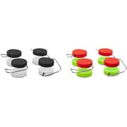 Dreamfarm DFMCB4519 Chobs Non-Slip Chopping Board Feet Red/Green