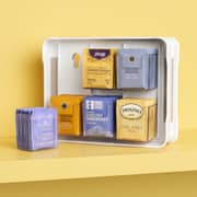 YouCopia TeaStand Tea Bag Cabinet Organizer and Caddy White