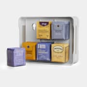 YouCopia TeaStand Tea Bag Cabinet Organizer and Caddy White