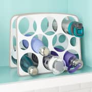 YouCopia BottleStand Travel Mug and Water Bottle Organizer White