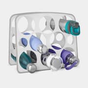 YouCopia BottleStand Travel Mug and Water Bottle Organizer White