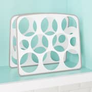 YouCopia BottleStand Travel Mug and Water Bottle Organizer White