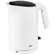 Braun 1.7L 3000W, Rapid Boil, 3-Way Protection, White Electric Kettle – WK3110WH