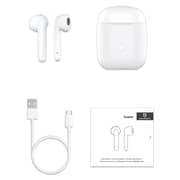 سماعات الأذن اللاسلكية ساوند بيتز ترو إير باللون الأبيض