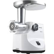 Kenwood Meat Mincer/Grinder 1500 Watts with 3 Screens Kebbe maker, sausage maker, MG470 WHITE