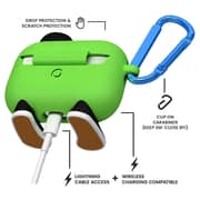 Case Mate Airpods Pro Case CreaturePods Chuck The Cool Guy Green