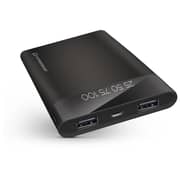 HyperGear Universal Dual USB Portable LED Power Bank 12000mAh