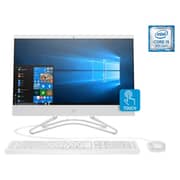 HP (2019) All-in-One Desktop - 9th Gen / Intel Core i5-9400T / 21.5inch FHD / 1TB HDD / 8GB RAM / 2GB NVIDIA GeForce MX110 Graphics / Windows 10 / White / Middle East Version - [22-C0018NE]