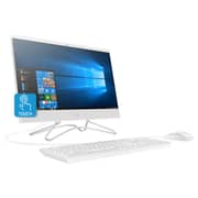 HP (2019) All-in-One Desktop - 9th Gen / Intel Core i5-9400T / 21.5inch FHD / 1TB HDD / 8GB RAM / 2GB NVIDIA GeForce MX110 Graphics / Windows 10 / White / Middle East Version - [22-C0018NE]