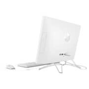 HP (2019) All-in-One Desktop - 9th Gen / Intel Core i5-9400T / 21.5inch FHD / 1TB HDD / 8GB RAM / 2GB NVIDIA GeForce MX110 Graphics / Windows 10 / White / Middle East Version - [22-C0018NE]