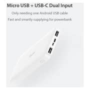 Xiaomi Redmi 18W Fast Charge Power Bank 10000mAh White