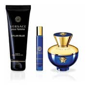 Versace Pour Femme Dylan Blue EDP 100ml+150ml Sublime Body Lotion+10ml Giftset Women