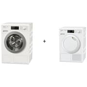 Miele WCE660 WPS TDOS Wifi Front Load Washer 8KG + TDB120WP Dryer 7 Kg