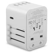 Moshi MSHI-L-022156 World Travel Adapter with USB-C Port White