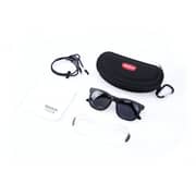 F.KOO, Detachable Eye-Shield Sunglasses Matt Black