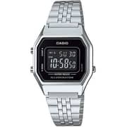 Casio Silver Stainless Steel Men Watch LA680WA-1BDF