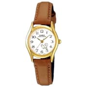 Casio Light Brown Leather Women Watch LTP-1094Q-7B7RDF