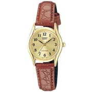 Casio Brown Leather Women Watch LTP-1094Q-9BRDF