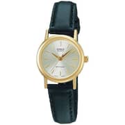 Casio Black Leather Women Watch LTP-1095Q-7A