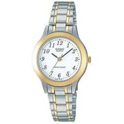 Casio Two Tone Stainless Steel Women Watch LTP-1128G-7BRDF