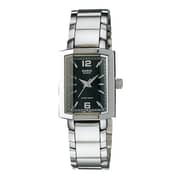 Casio Silver Stainless Steel Women Watch LTP-1233D-1ADF