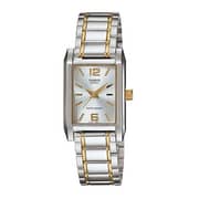 Casio Two Tone Stainless Steel Women Watch LTP-1235SG-7ADF