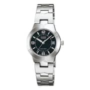 Casio Silver Stainless Steel Women Watch LTP-1241D-1ADF