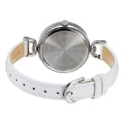 Casio White Leather Women Watch LTP-E406L-7AVDF