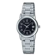 Casio Silver Stainless Steel Women Watch LTP-V002D-1AUDF