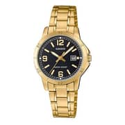 Casio Gold Stainless Steel Women Watch LTP-V004G-1BUDF