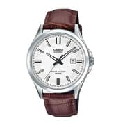 Casio Brown Leather Men Watch MTS-100L-7AVDF