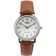 Casio Brown Leather Men Watch MTP-1095E-7B