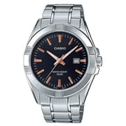 Casio Silver Stainless Steel Men Watch MTP-1308D-1A2VDF