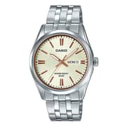Casio Silver Stainless Steel Men Watch MTP-1335D-9AVDF