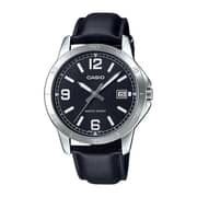 Casio Black Leather Men Watch MTP-V004L-1BUDF