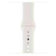 Apple Watch Series 5 GPS 44mm Silver Aluminium Case with White Sport Band