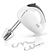 Saachi 7-Speed Hand Mixer With Detachable Steel Beaters NL-HM-4167-WH