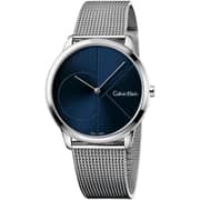 Calvin Klein Minimal Silver Stainless Steel Men Watch K3M211-2N