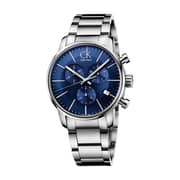 Calvin Klein City Silver Stainless Steel Men Watch - K2G271-4N