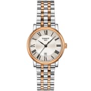 Tissot Carson Rose Gold/Silver Stainless Steel Women Watch T122.210.22.033.01