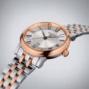 Tissot Carson Rose Gold/Silver Stainless Steel Women Watch T122.210.22.033.01