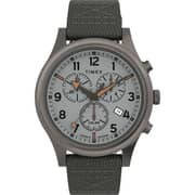 TIMEX Allied Grey Fabric Analog Men Watch TW2T75700