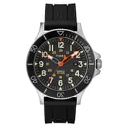 TIMEX Allied Black Rubber Analog Men Watch TW2R60600