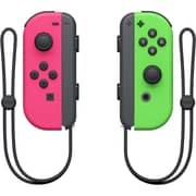 Nintendo Switch Joy Con Controller Pair Neon Green/Pink